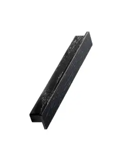Furnipart 'Shelter' Wooden Cabinet Pull L62mm / C32mm - Stained Black Ash (108220032-994)