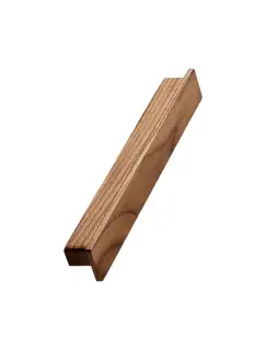 Furnipart 'Shelter' Wooden Cabinet Pull L190mm / C160mm - Clear Lacquered Walnut (108220160-292)