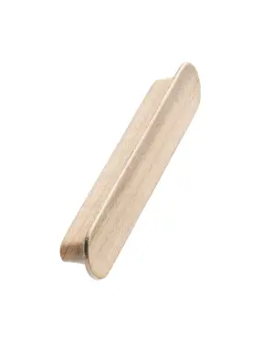 Click Here To Enlarge This Photo Of Furnipart 'Tuba' Wooden Cabinet Pull L156mm / C128mm - Untreated Oak (109020128-051)