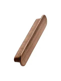 Furnipart 'Tuba' Wooden Cabinet Pull L284mm / C256mm - Clear Lacquered Walnut (109020256-292)