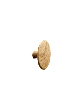 Click Here To Enlarge This Photo Of Furnipart 'Cloud' Wooden Cabinet Knob D48mm - Clear Lacquered Oak (109720048-052)