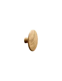 Furnipart 'Cloud' Wooden Cabinet Knob D48mm - Clear Lacquered Oak (109720048-052)