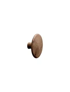 Furnipart 'Cloud' Wooden Cabinet Knob D64mm - Clear Lacquered Walnut (109720064-292)