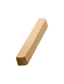 Furnipart 'Degree' Wooden Cabinet Pull L340mm / C320mm - Clear Lacquered Oak (114320320-052)
