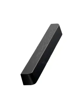 Click Here To Enlarge This Photo Of Furnipart 'Degree' Wooden Cabinet Pull L340mm / C320mm - Stained Black Ash (114320320-994)