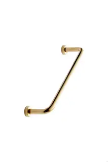 Furnipart 'Lounge' Cabinet Pull L174mm / C160mm - Untreated Polished Brass (240330160-15)