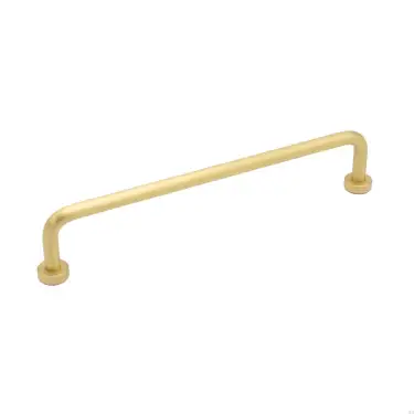 Click Here To Enlarge This Photo Of Furnipart 'Lounge' Cabinet Pull L174mm / C160mm - Brushed Brass (240330160-21)