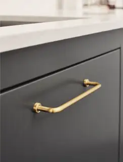 Furnipart 'Lounge' Cabinet Pull L174mm / C160mm - Polished Brass (240330160-29)