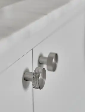 Click Here To Enlarge This Photo Of Furnipart 'Simon' Cabinet Knob D35mm - Inox Look (241930035-66)
