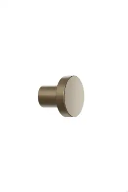 Click Here To Enlarge This Photo Of Furnipart 'Dot' Cabinet Knob D30mm - Patinated Brass (242530030-24)