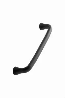 Click Here To Enlarge This Photo Of Furnipart 'Provence' Cast Iron Cabinet Pull L179mm / C160mm - Black (300010160-9005)