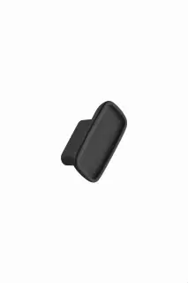 Furnipart 'Ink' Cast Iron Cabinet Knob L64mm / C32mm - Black (300040032-9005)