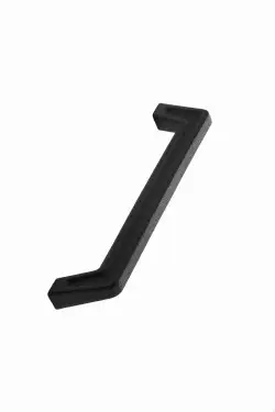 Click Here To Enlarge This Photo Of Furnipart 'Pagoda' Cast Iron Cabinet Pull L173mm / C160mm - Black (300060160-9005)