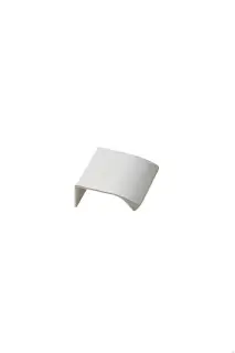 Furnipart Straight Edge Pull L40mm - Matt White (419720040-0500)