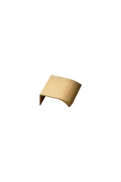 Click Here To Enlarge This Photo Of Furnipart Straight Edge Pull L40mm - Brushed Brass (419720040-31.1)