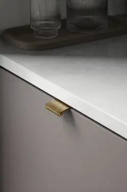 Click Here To Enlarge This Photo Of Furnipart Straight Edge Pull L40mm - Antique Brass (419720040-39.1)