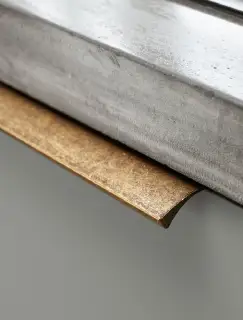 Furnipart Straight Edge Pull L40mm - Antique Brass (419720040-39.1)
