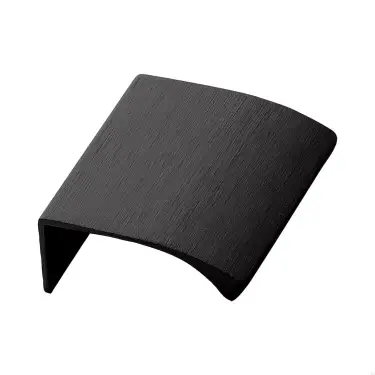 Click Here To Enlarge This Photo Of Furnipart Straight Edge Pull L40mm - Brushed Matt Black (419720040-76.1)