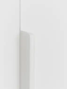 Click Here To Enlarge This Photo Of Furnipart Straight Edge Pull L40mm - White (419720040-9010.1)