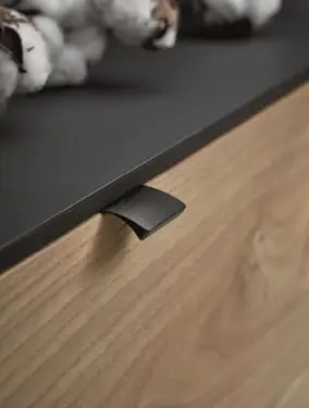 Click Here To Enlarge This Photo Of Furnipart Straight Edge Pull L40mm - Antique Bronze (419720040-94)