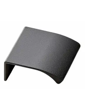 Click Here To Enlarge This Photo Of Furnipart Straight Edge Pull L40mm - Black Textured (419720040-S8501)