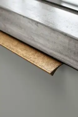 Click Here To Enlarge This Photo Of Furnipart Straight Edge Pull L100mm - Antique Brass (419720100-39.1)