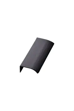 Click Here To Enlarge This Photo Of Furnipart Straight Edge Pull L100mm - Brushed Matt Black (419720100-76.1)