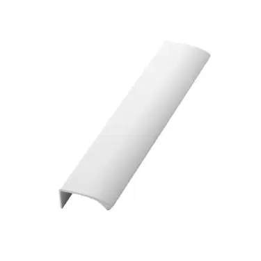 Click Here To Enlarge This Photo Of Furnipart Straight Edge Pull L100mm - White &lpar;419720100-9010&period;1&rpar;