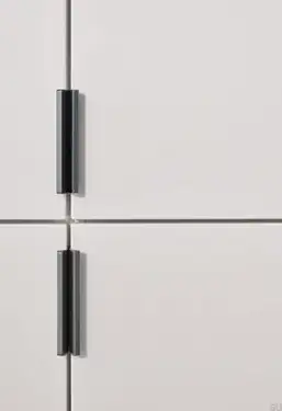 Click Here To Enlarge This Photo Of Furnipart Straight Edge Pull L100mm - Grey U732 (419720100-S5000)