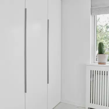 Click Here To Enlarge This Photo Of Furnipart Straight Edge Pull L1200mm - Inox Look (4197201200-66.1)