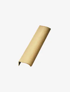 Click Here To Enlarge This Photo Of Furnipart Straight Edge Pull L200mm - Brushed Brass (419720200-31.1)