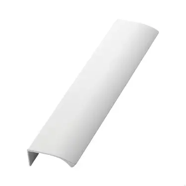 Click Here To Enlarge This Photo Of Furnipart Straight Edge Pull L200mm - White (419720200-9010.1)