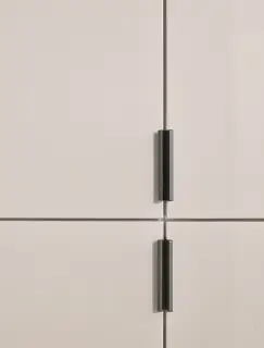Furnipart Straight Edge Pull L200mm - Grey U732 (419720200-S5000)