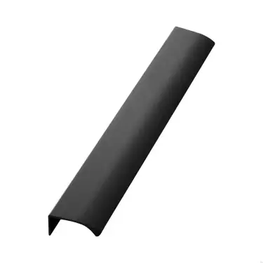 Click Here To Enlarge This Photo Of Furnipart Straight Edge Pull L350mm - Brushed Matt Black (419720350-76.1)