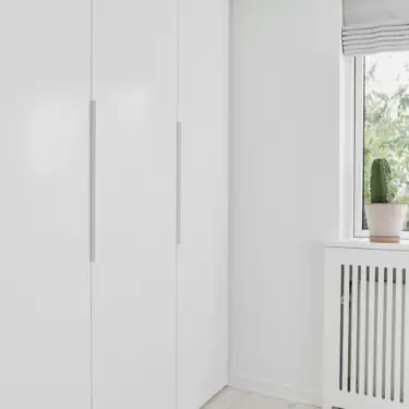 Click Here To Enlarge This Photo Of Furnipart Straight Edge Pull L600mm - Matt White (419720600-0500)