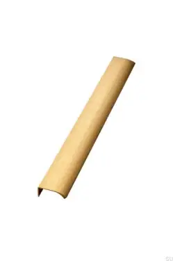 Click Here To Enlarge This Photo Of Furnipart Straight Edge Pull L600mm - Brushed Brass (419720600-31.1)