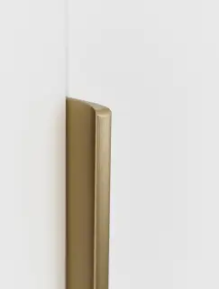 Furnipart Straight Edge Pull L600mm - Brushed Brass (419720600-31.1)