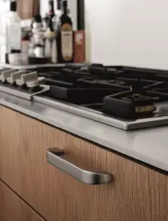 Furnipart 'Tangerine' Cabinet Pull L146mm / C128mm - Inox Look (427920128-66)
