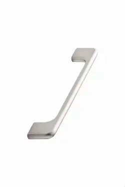 Click Here To Enlarge This Photo Of Furnipart 'Doppia' Cabinet Pull L168mm / C160mm - Inox Look (428120128160-66)