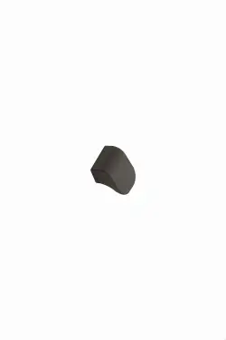 Click Here To Enlarge This Photo Of Furnipart 'Fall' Cabinet Knob L28mm - Brushed Matt Black (434320016-76)