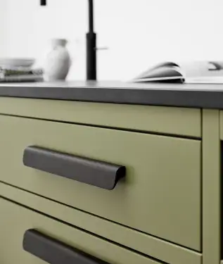 Click Here To Enlarge This Photo Of Furnipart 'Fall' Cabinet Pull L236mm / C224mm - Antique Bronze (434320224-94)