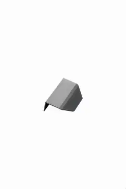 Click Here To Enlarge This Photo Of Furnipart 'Blaze 2' Edge Pull L60mm - Brushed Anthracite (434520060-91)