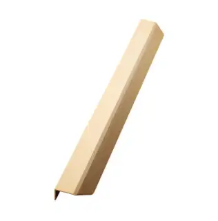 Furnipart 'Blaze 2' Edge Pull L350mm - Brushed Brass (434520350-31)