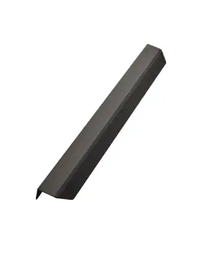 Click Here To Enlarge This Photo Of Furnipart 'Blaze 2' Edge Pull L350mm - Brushed Matt Black (434520350-76)