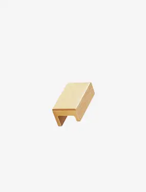 Click Here To Enlarge This Photo Of Furnipart 'Station' Cabinet Knob L44mm - Brushed Brass (437620032-31)