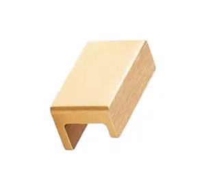 Furnipart 'Station' Cabinet Knob L44mm - Brushed Brass (437620032-31)