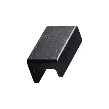 Click Here To Enlarge This Photo Of Furnipart 'Station' Cabinet Knob L44mm - Brushed Matt Black (437620032-76)