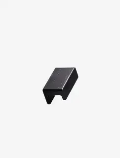 Furnipart 'Station' Cabinet Knob L44mm - Brushed Matt Black (437620032-76)