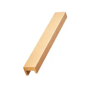 Furnipart 'Station' Cabinet Pull L190mm / C160mm  - Brushed Brass (437620160-31)