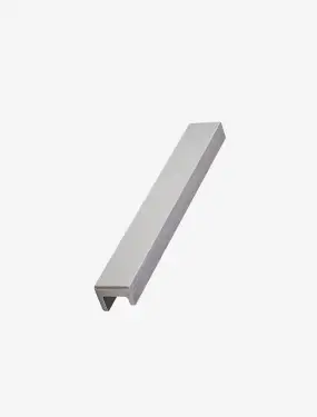 Click Here To Enlarge This Photo Of Furnipart 'Station' Cabinet Pull L190mm / C160mm - Inox Look (437620160-66)